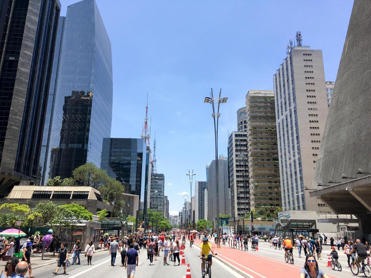 O Viajante Av Paulista Hostel เซาเปาโล ภายนอก รูปภาพ