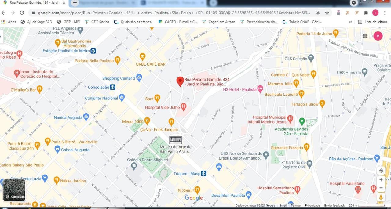 O Viajante Av Paulista Hostel เซาเปาโล ภายนอก รูปภาพ